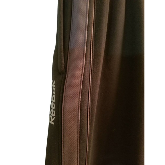 REEBOK black Sweat MEN'S pants SIZE L 34 Waist 31 INSEAM - Picture 5 of 6